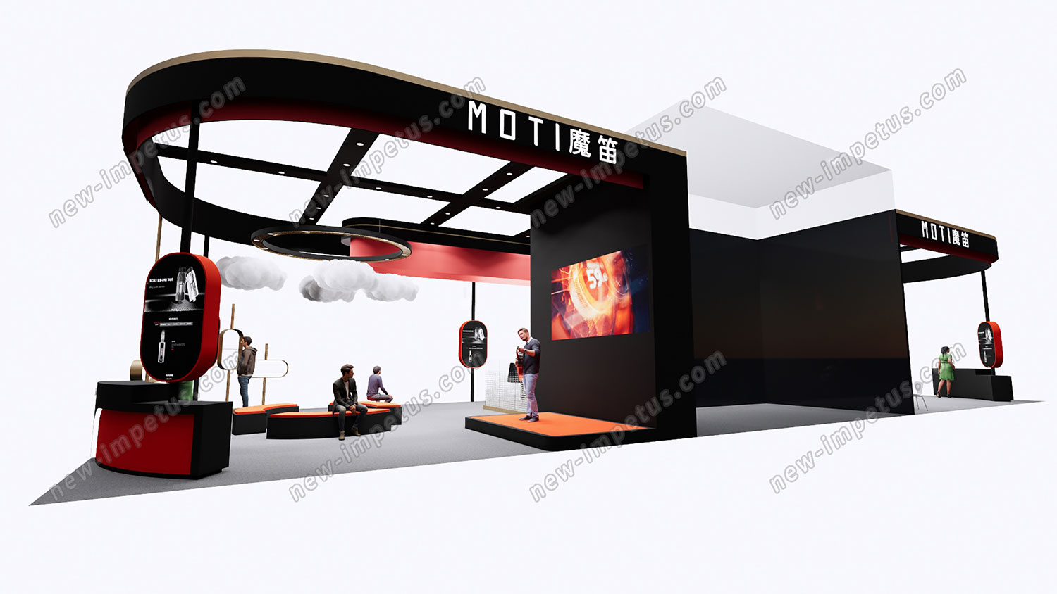魔笛展臺設計搭建(圖2)