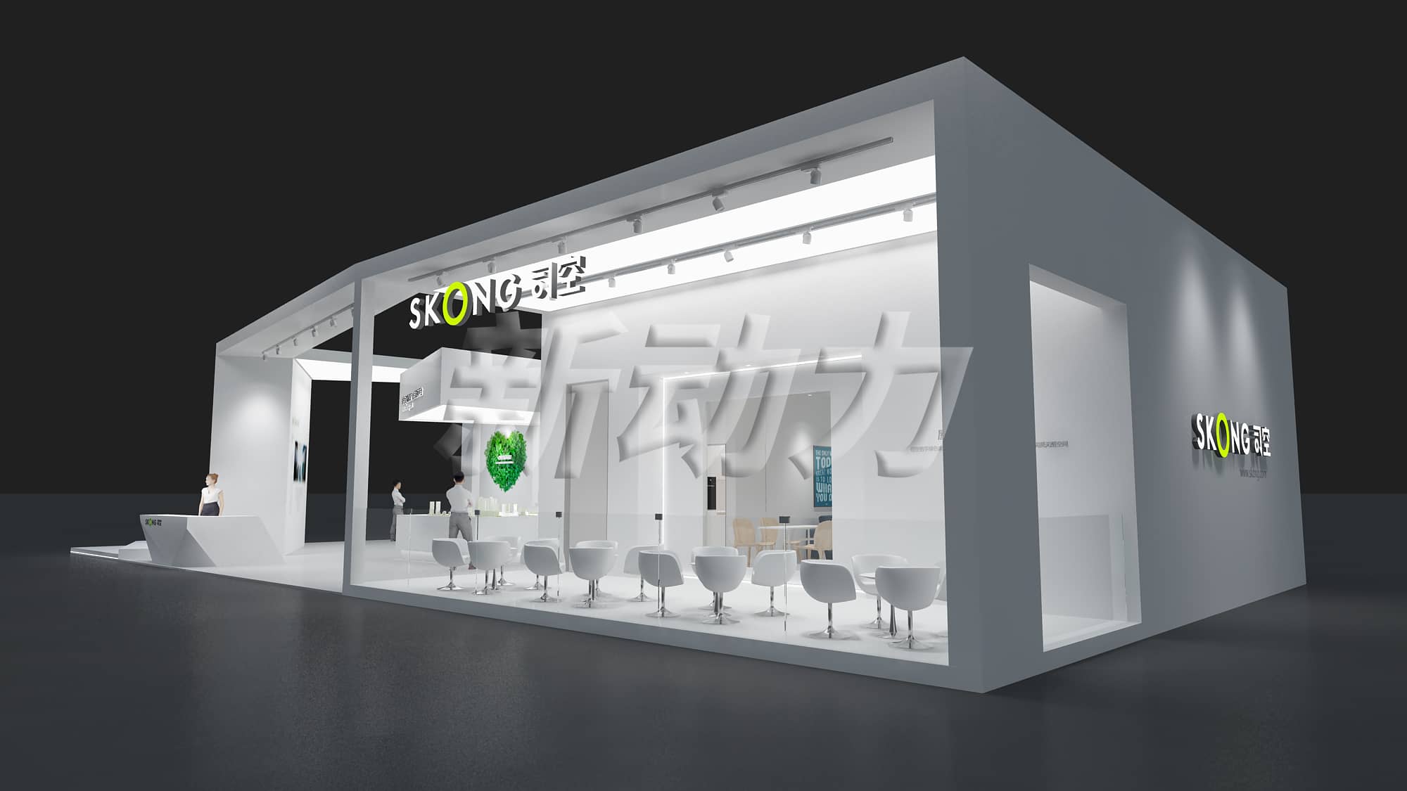 司卡家具展展臺設計搭建(圖4)