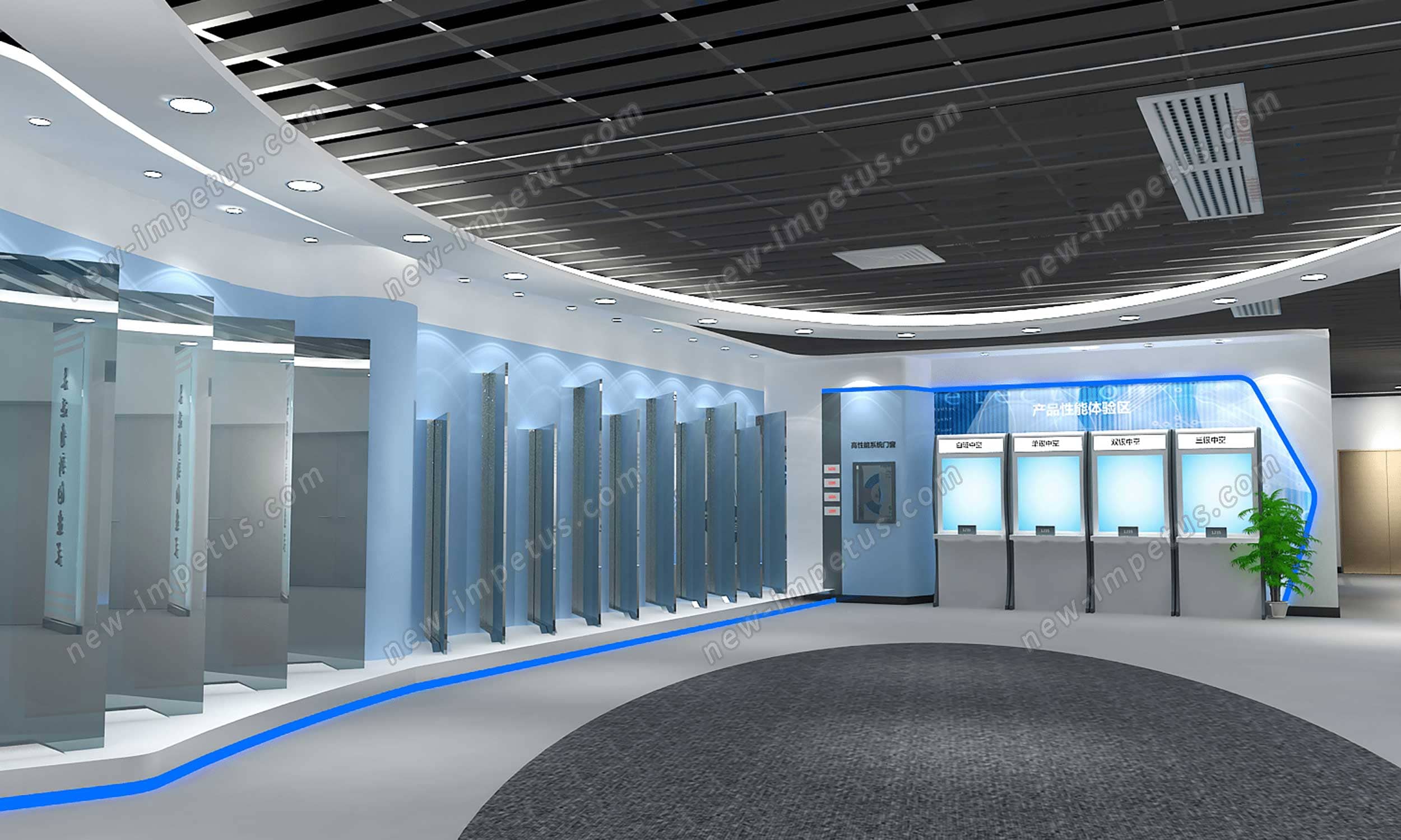 耀皮玻璃展廳展示設計搭建(圖14)