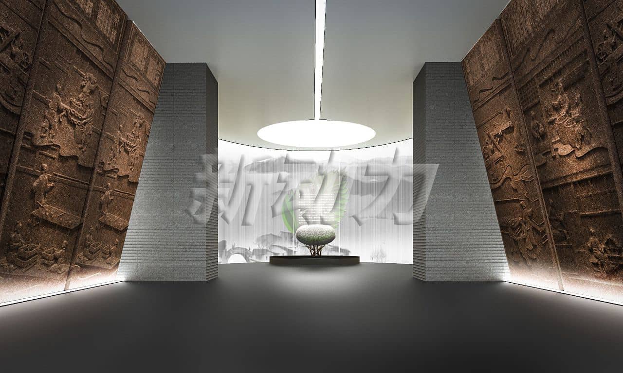 蠶桑文化展廳設(shè)計(jì)裝修(圖1)