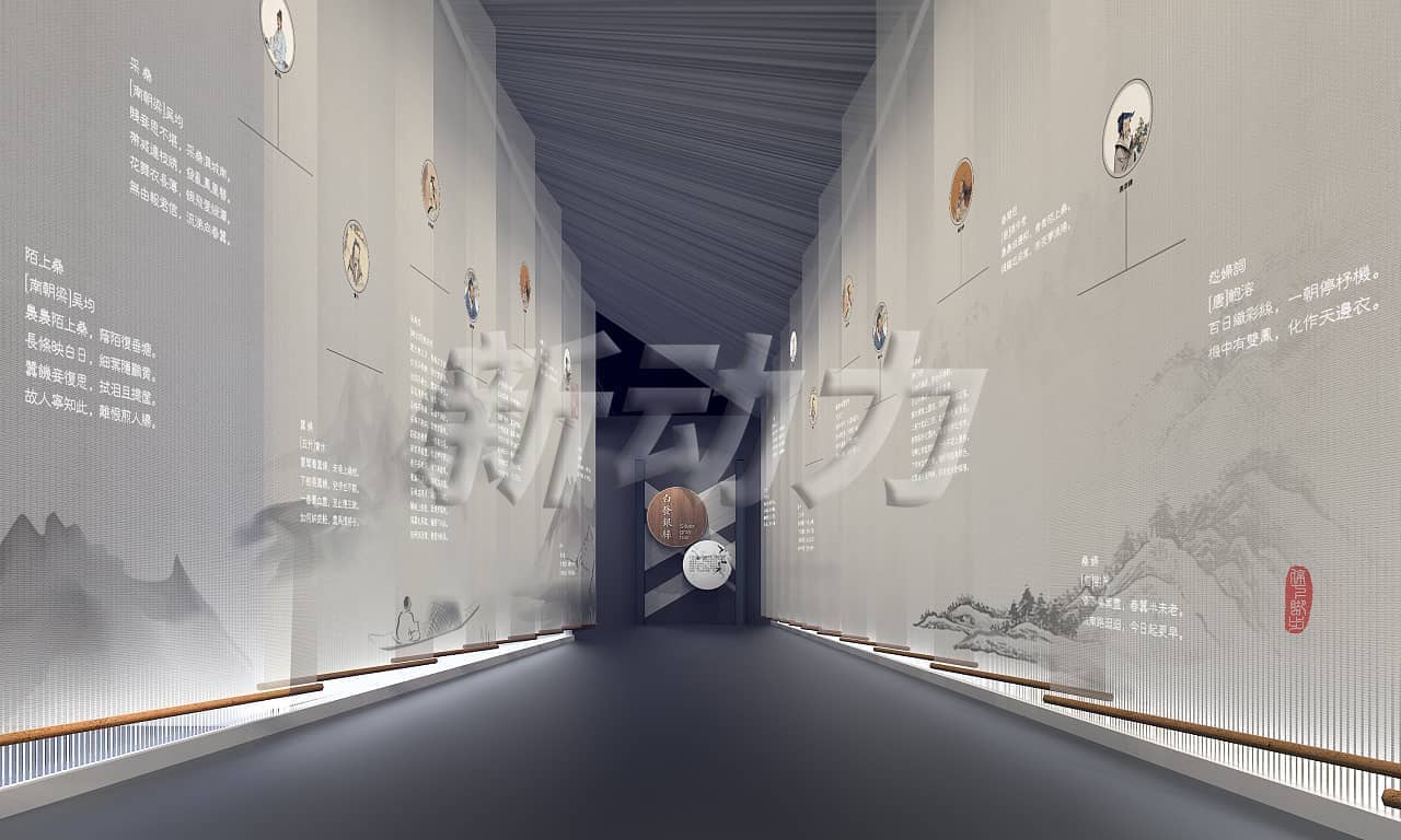 蠶桑文化展廳設(shè)計(jì)裝修(圖2)