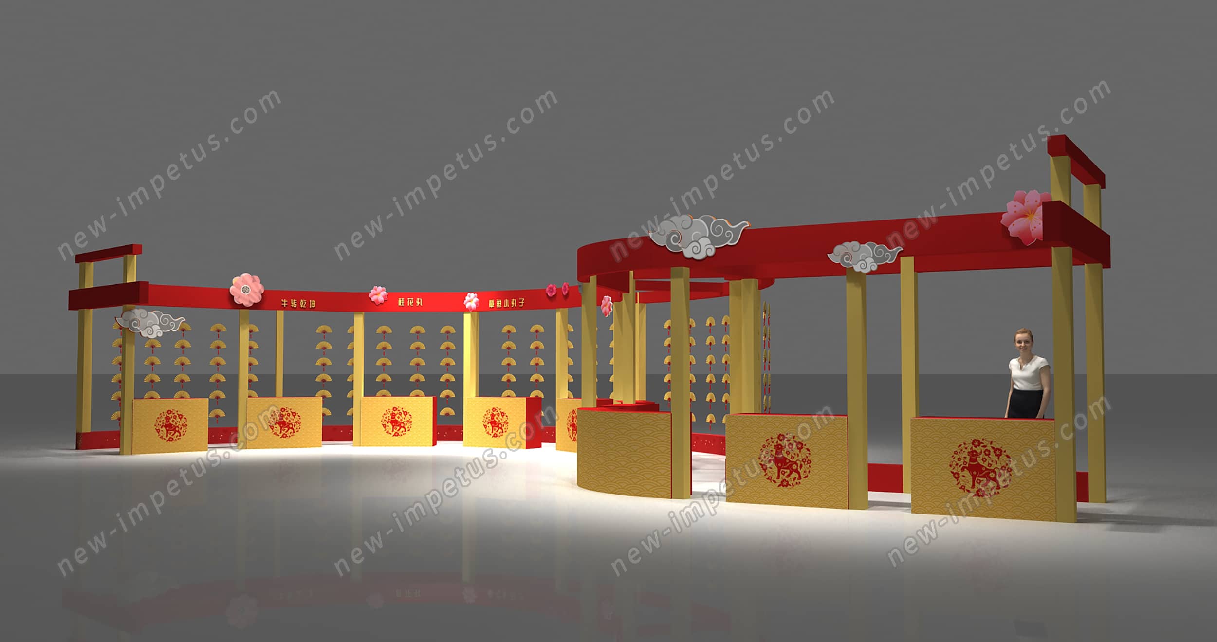 正佳廣場(chǎng)集市美陳設(shè)計(jì)(圖1)