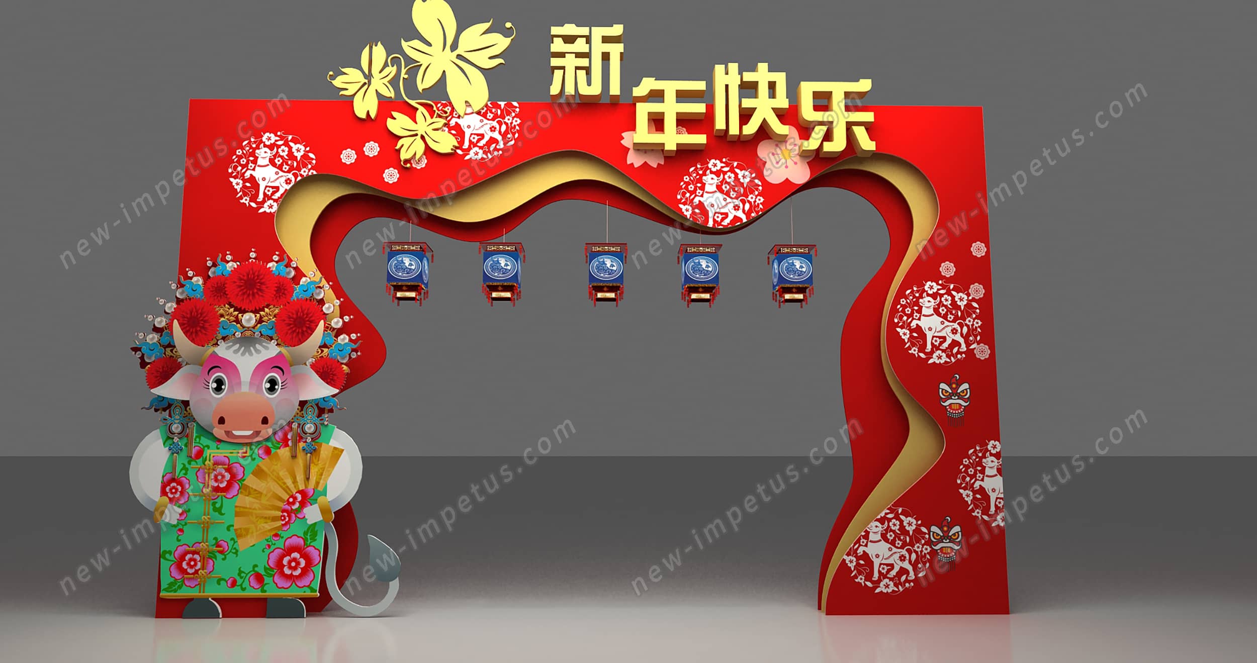 正佳廣場(chǎng)集市美陳設(shè)計(jì)(圖4)