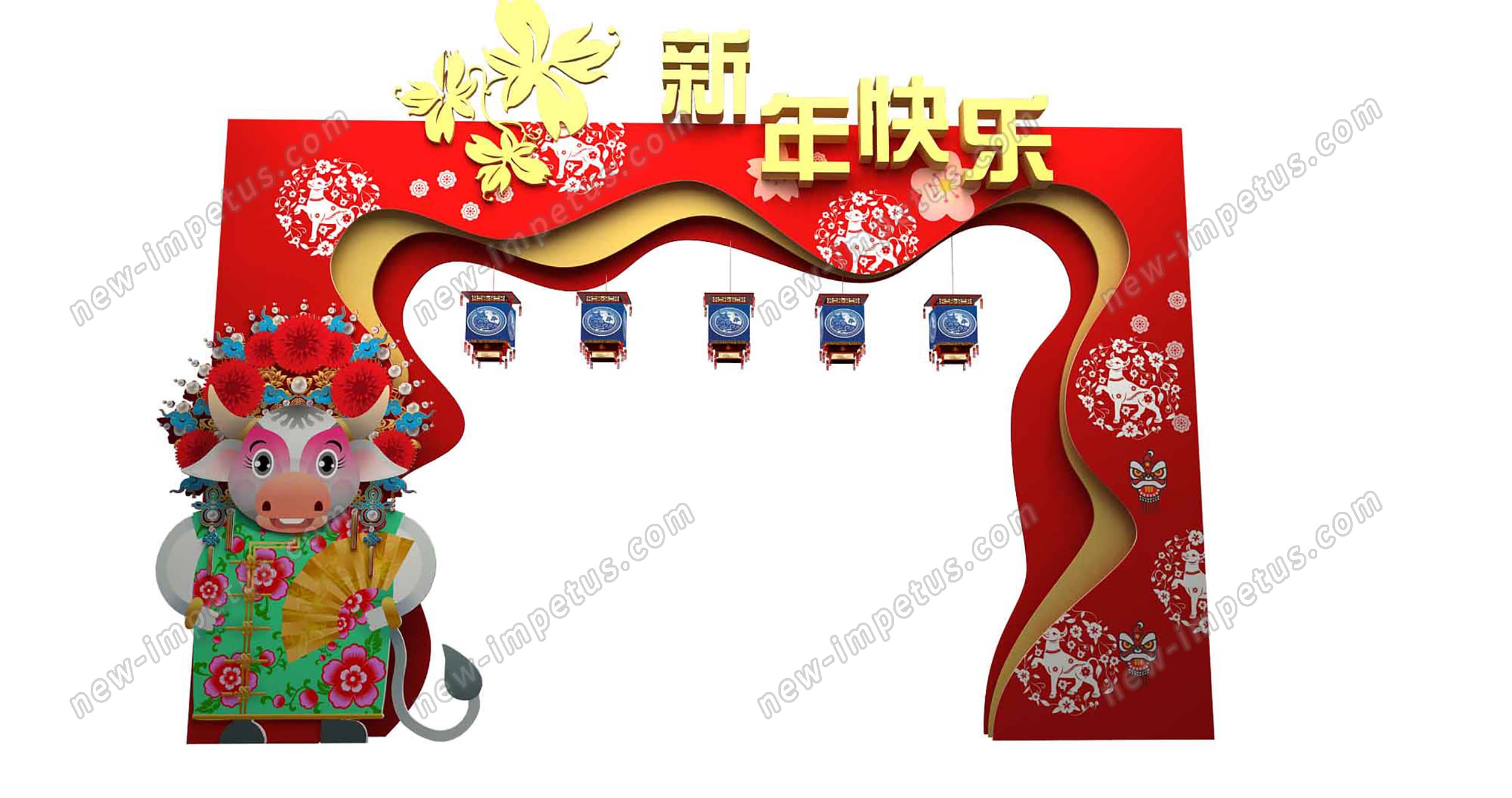 正佳廣場(chǎng)集市美陳設(shè)計(jì)(圖5)