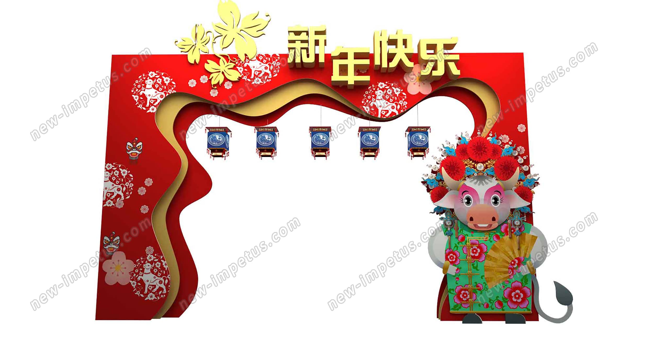 正佳廣場(chǎng)集市美陳設(shè)計(jì)(圖6)