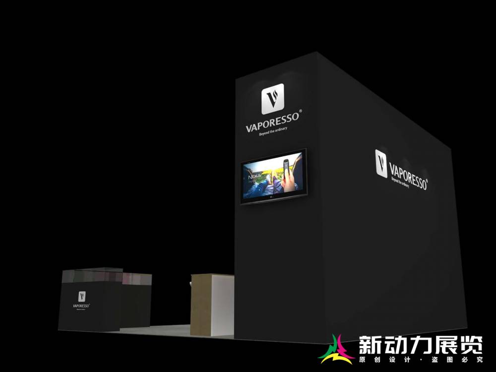 德國斯圖加特電子煙展（The Hall of Vape）麥克韋爾展臺搭建設計(圖3)