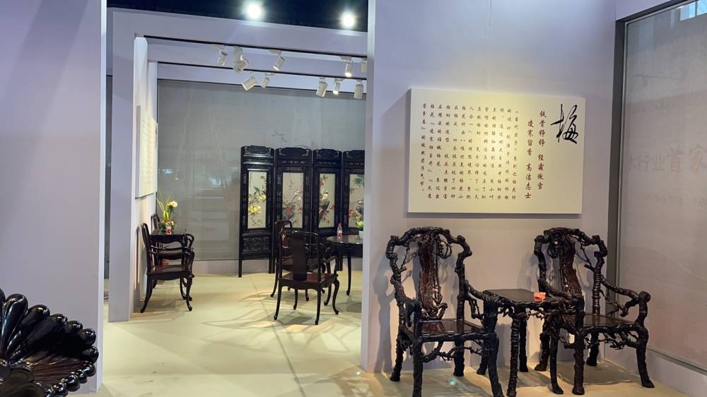 泰和園家具-北京紅木展展臺設(shè)計搭建(圖6)