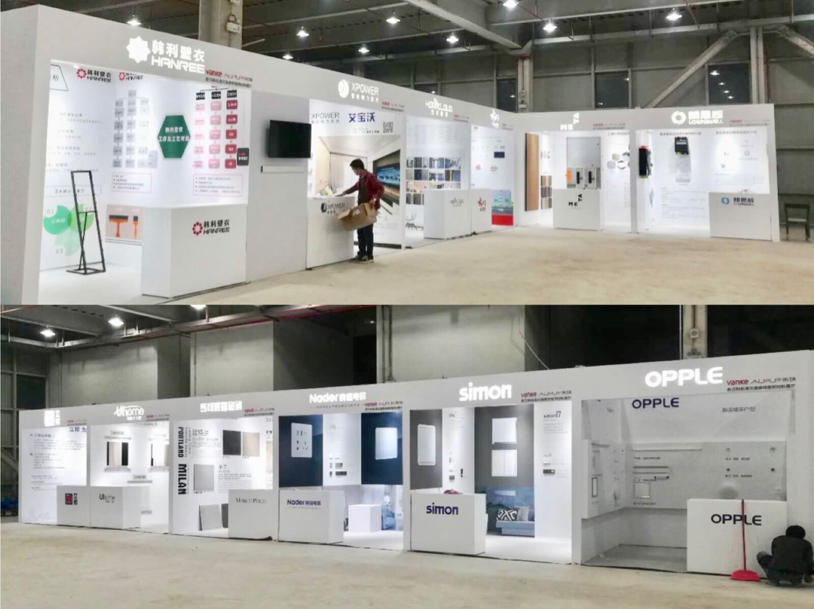 萬科地產2019版標準化裝修樣板間發(fā)布會【現(xiàn)場展位搭建】(圖7)