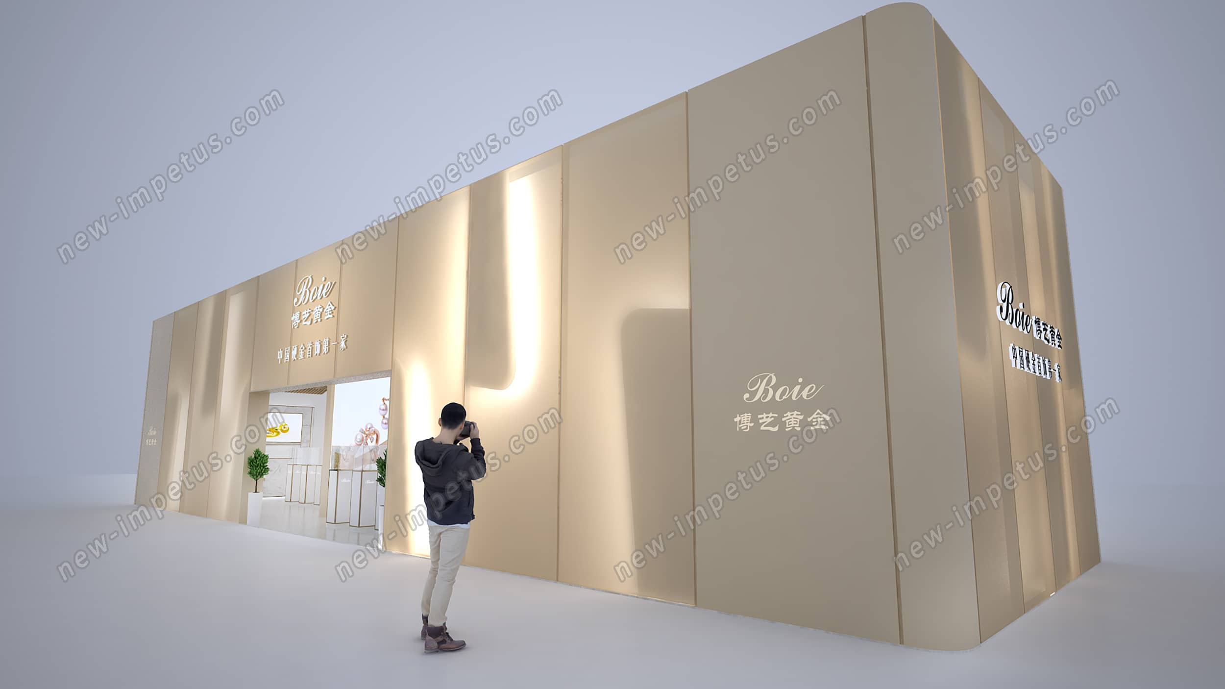 西安展臺搭建公司_西安展臺搭建公司展臺設(shè)計搭建簡單的來說就是為各種展會做展臺的一(圖1)