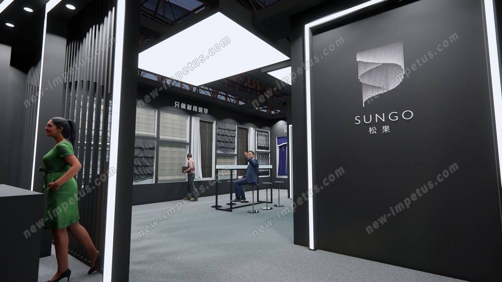 江蘇展覽展臺(tái)搭建公司_江蘇展覽展臺(tái)搭建公司展會(huì)上,展臺(tái)是由許多要素,包含規(guī)劃、照(圖1)