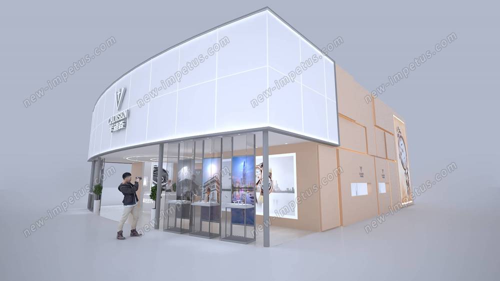 上海專業(yè)展臺(tái)搭建__上海專業(yè)展臺(tái)搭建主要是為參加展會(huì)并租用光地展位的參展商塑造好(圖1)