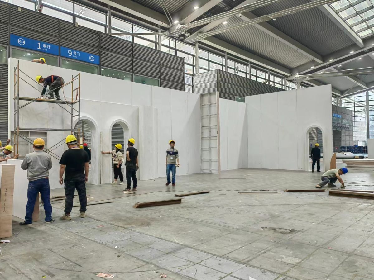 深入了解美國(guó)展會(huì)搭建的材質(zhì)與工藝(圖1)